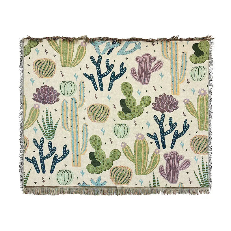 Afralia™ Outdoor Picnic Blanket & Boho Bedroom Decor - Jacquard Tapestry Blanket & Sofa Cover