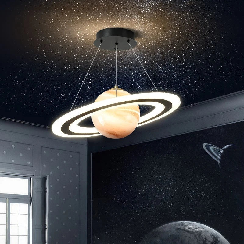 Afralia™ Planet Lamp: Creative Earth Design for Kids' Room, Space Theme Lighting