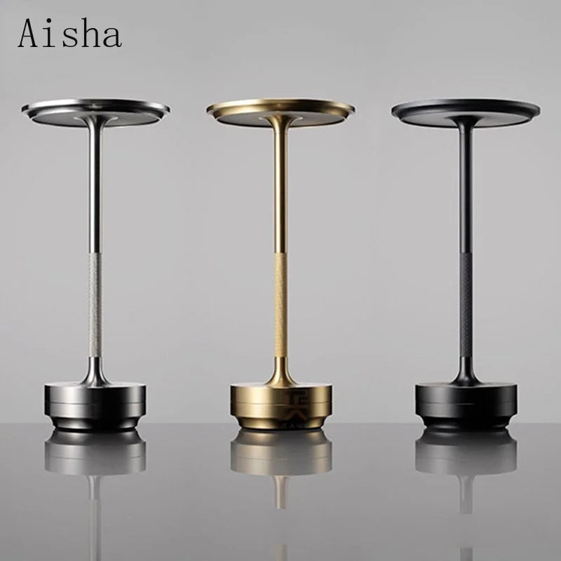Afralia™ Retro USB Touch Desk Lamp | Dimmable Night Light for Bedroom and Restaurant