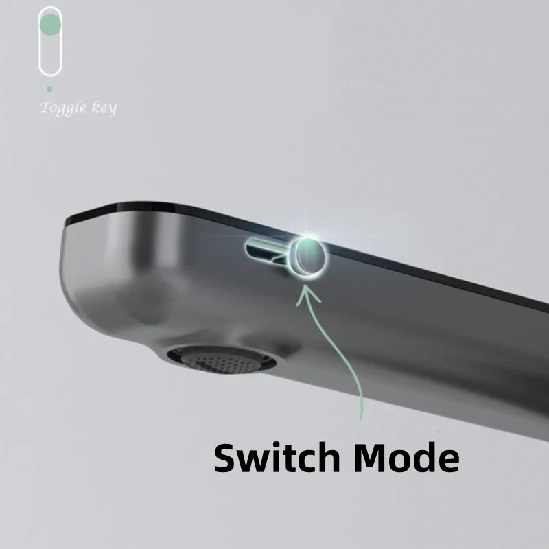 Afralia™ LED Digital Display Basin Faucet, Hot Cold Water Mixer Tap, 2 Modes