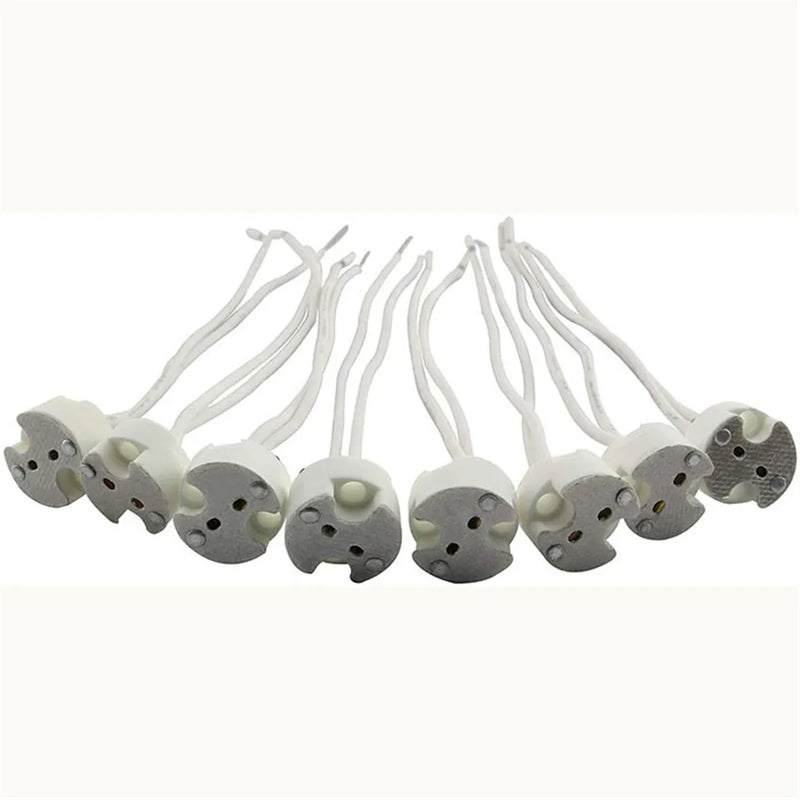 Afralia™ Ceramic Socket for MR16 MR11 Halogen LED Bulbs