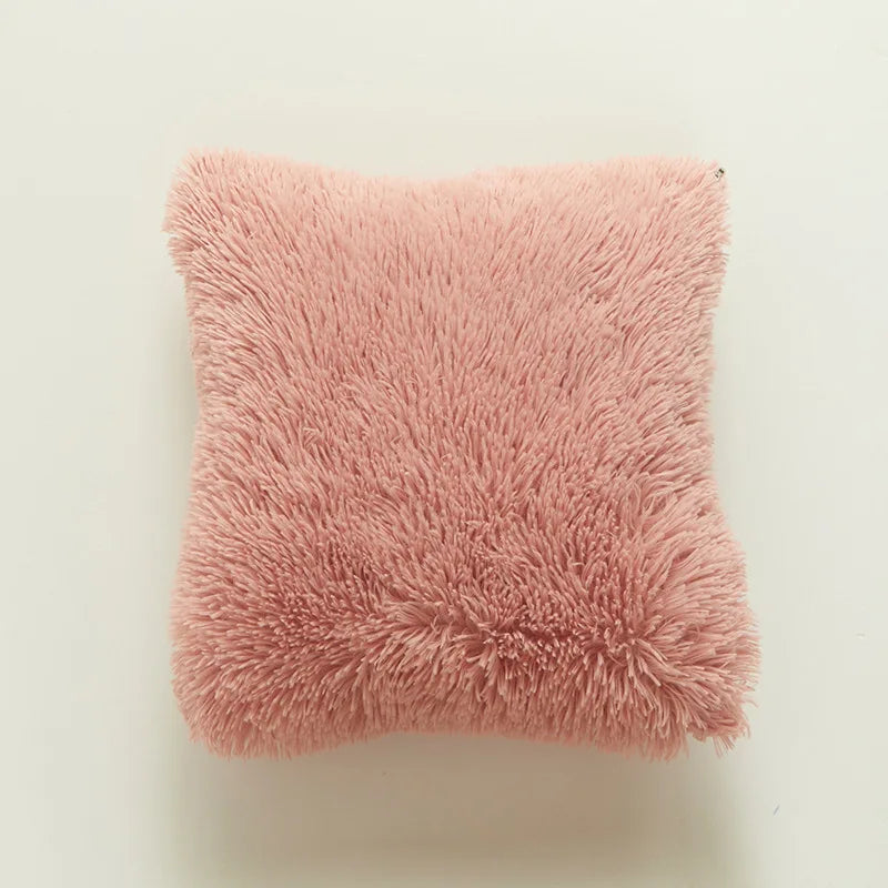 Afralia™ Sea Lion Velvet Body Pillow: Cozy Faux Fur Sofa Decor, 43x43cm Size