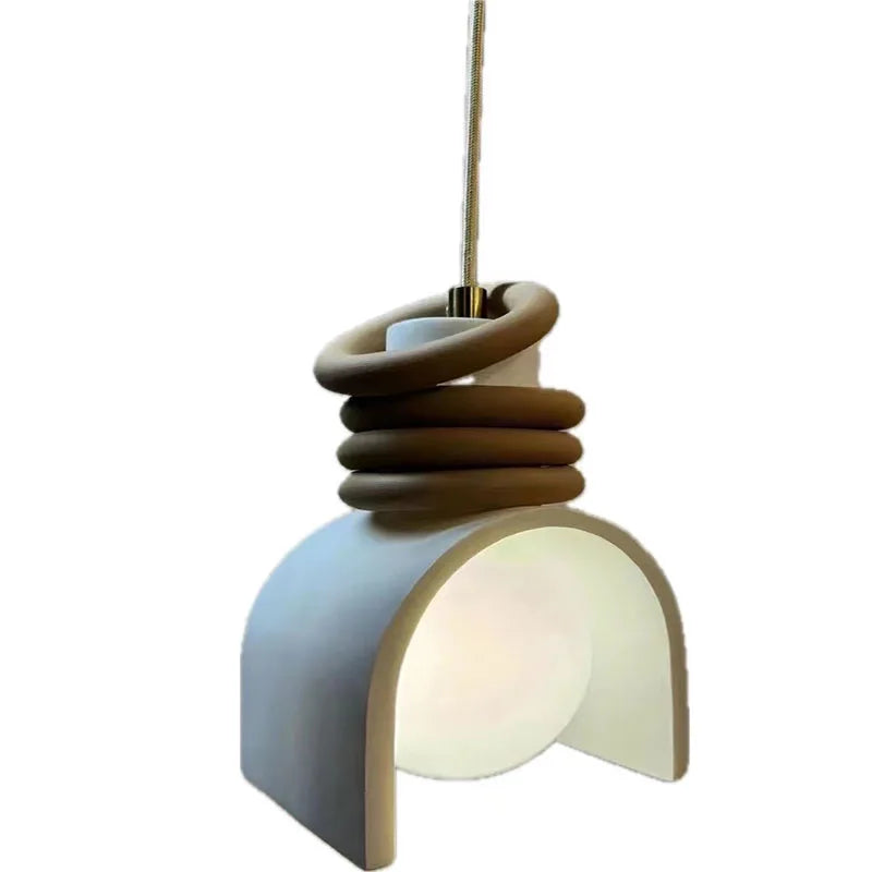 Afralia™ Resin LED Pendant Lamp: Elegant E27 Dropshipping for Bedroom, Dining Room