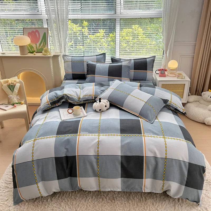 Afralia™ Nordic Brushed Bedding Sheet Set - Super Soft Comfort, All Seasons