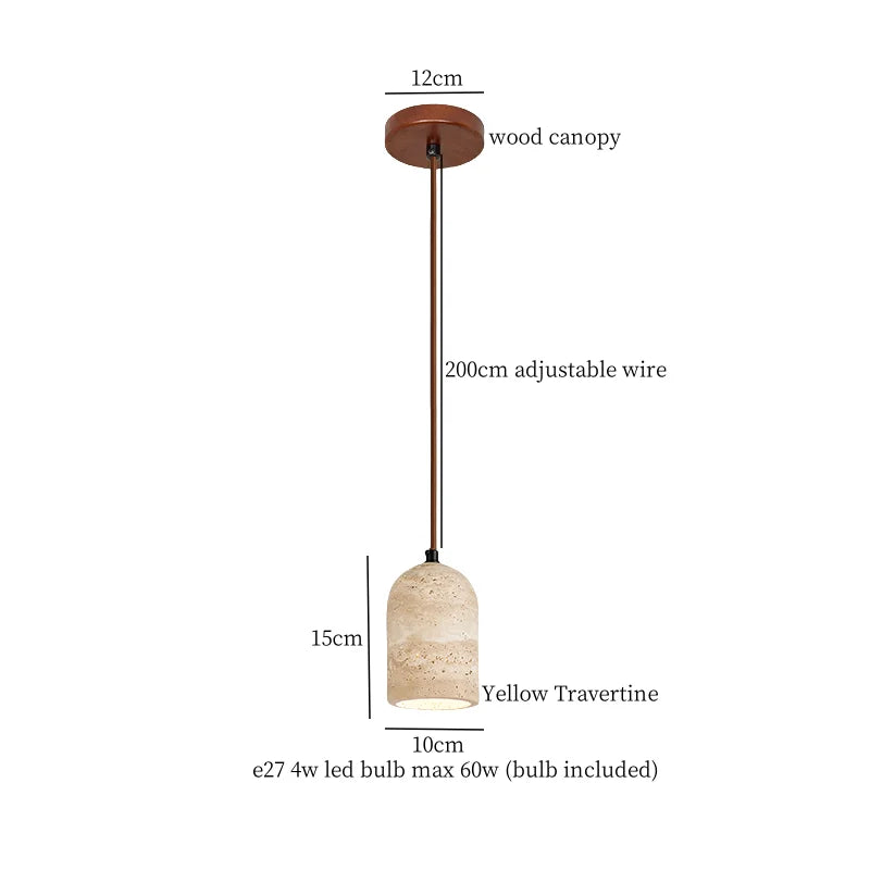 Afralia™ Wabi Sabi LED Pendant Lights Fixture for Home Decor