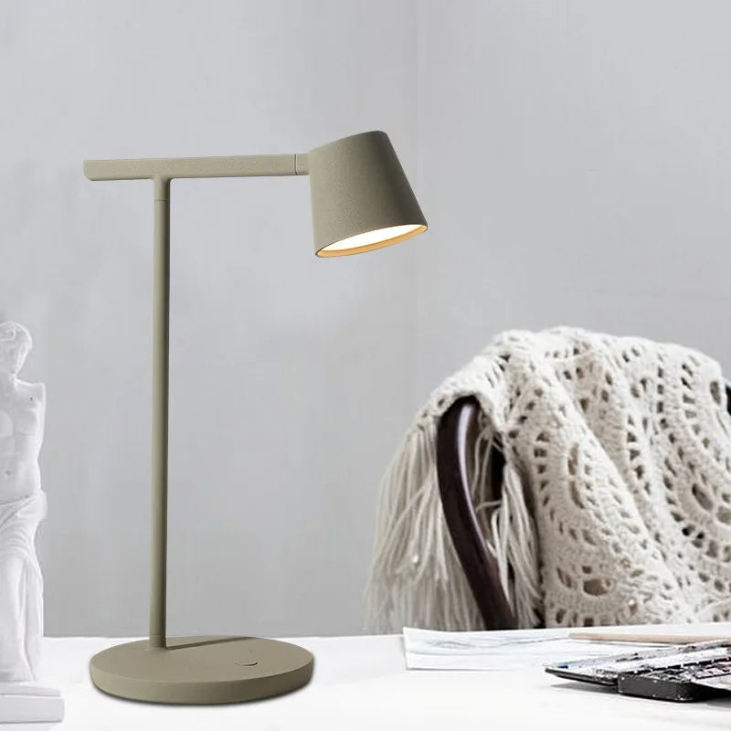 Afralia™ Dimmable Desk Light: Danish Designer LED Table Lamp