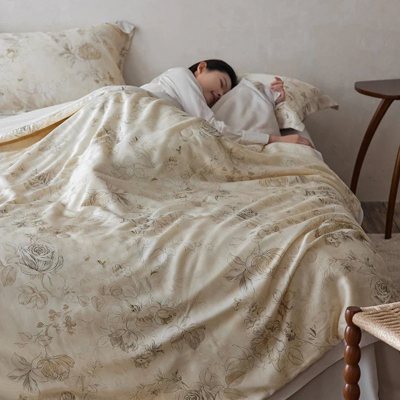Afralia™ Floral Comforter: Ultra Soft & Breathable Summer Quilt - Top Quality & Stylish
