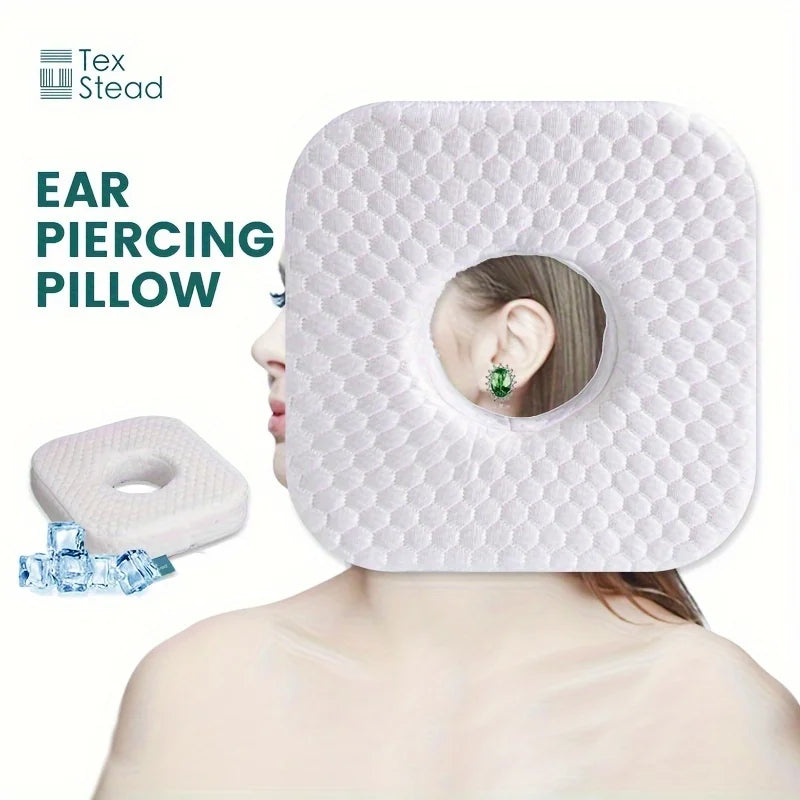 Afralia™ Comfort Ear Guard Pillow for Side Sleepers with Ear Hole, CNH Relief and Inflammation