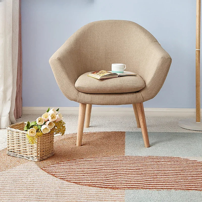 Afralia™ Minimalist Italian Dining Chair for Fashionable Living Room Comfort