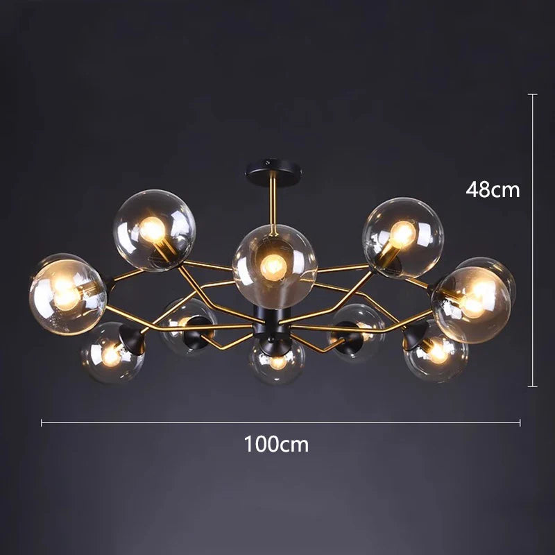 Afralia™ LED Pendant Light Chandeliers for Modern Home Decor & Dining Room Lighting