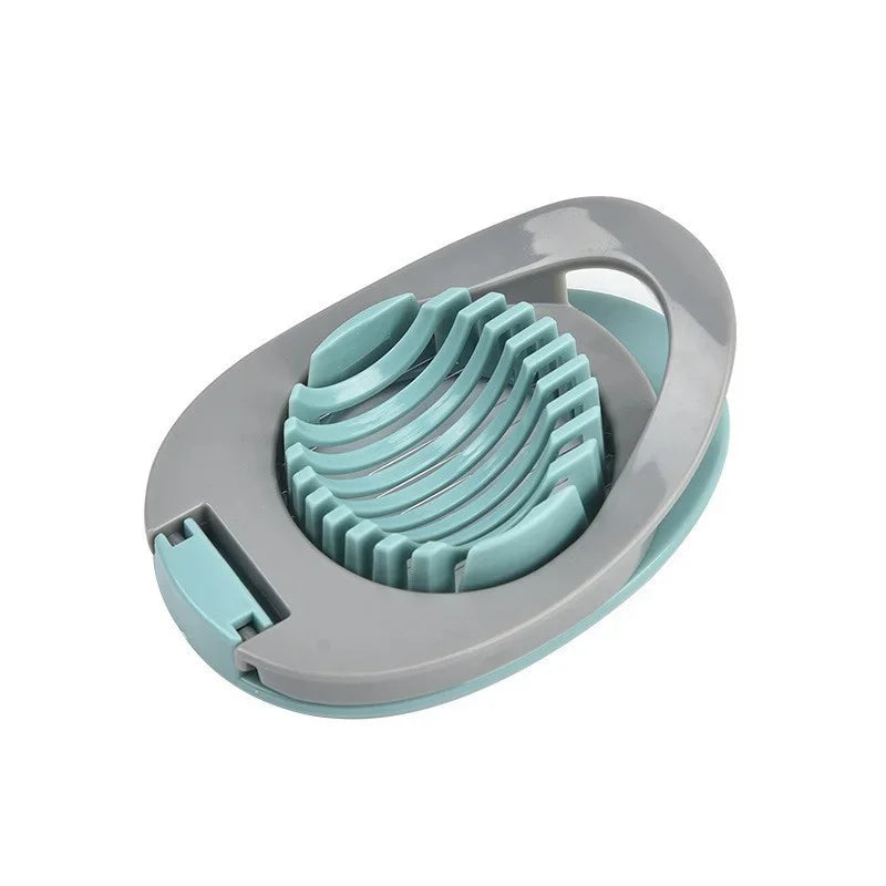 Afralia™ Egg Cutter: Stainless Steel Multifunctional Slicer & Creative Kitchen Gadget