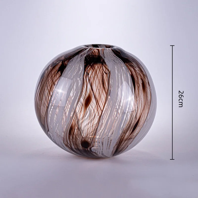 Afralia™ Geometric Glass Flower Vase Home Decor Accessories Terrarium Arrangement