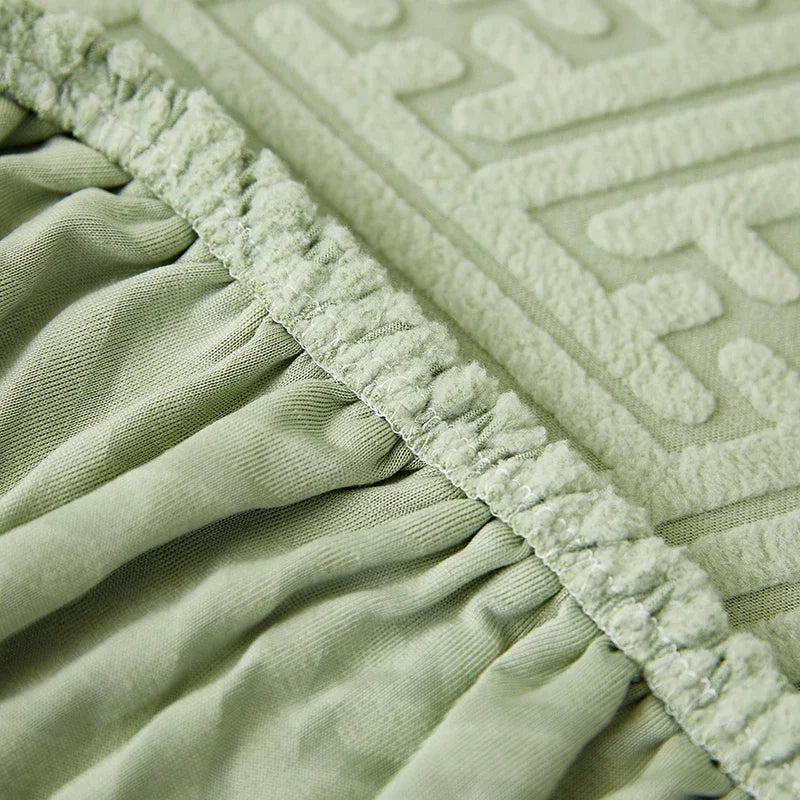 Afralia™ Velvet Sofa Cover Protector Polar Fleece Stretch Slipcovers