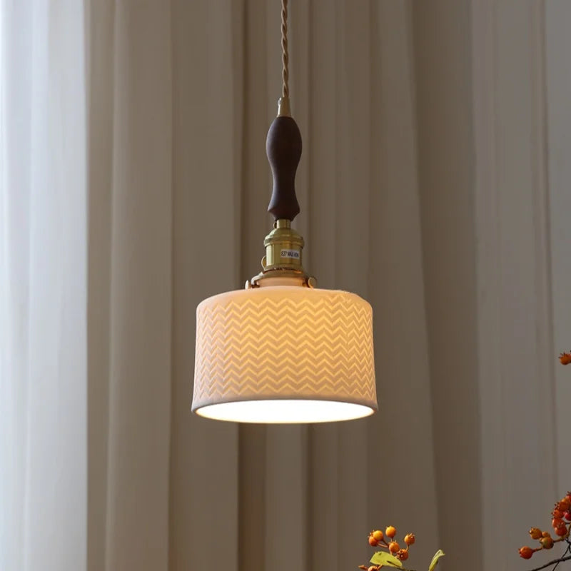 Afralia™ Copper LED Pendant Lamp for Home Decor, Modern Hanging Light Fixture