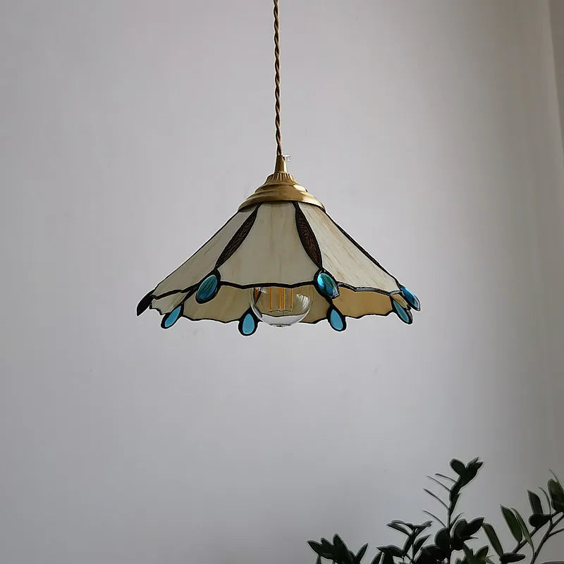 Afralia™ Glass LED Pendant Light - Japanese Home decor Kitchen Bar Lamp