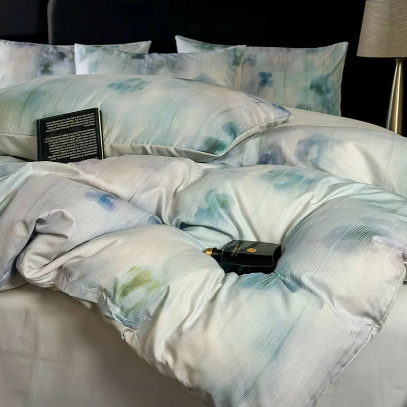 Afralia™ Cotton Bedding Set Single Double Size Comforter Cover Sets