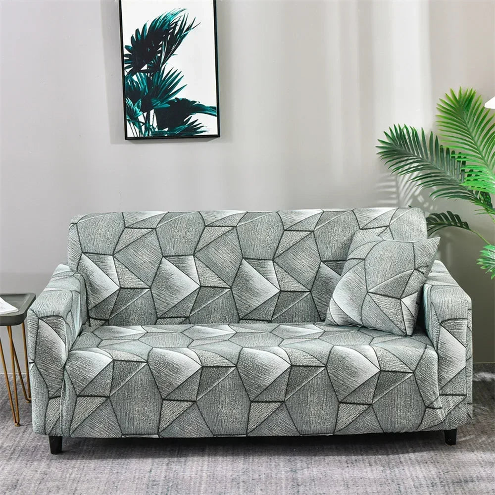 Afralia™ Solid Stretch Sofa Cover Slipcover Spandex Couch Protector Decoration
