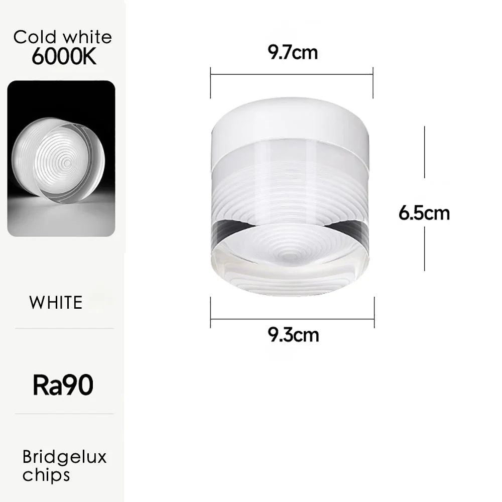 Afralia™ LED Surface Mounted Spot Lights 5W 7W 9W for Ceiling Living Room Bedroom Hotel