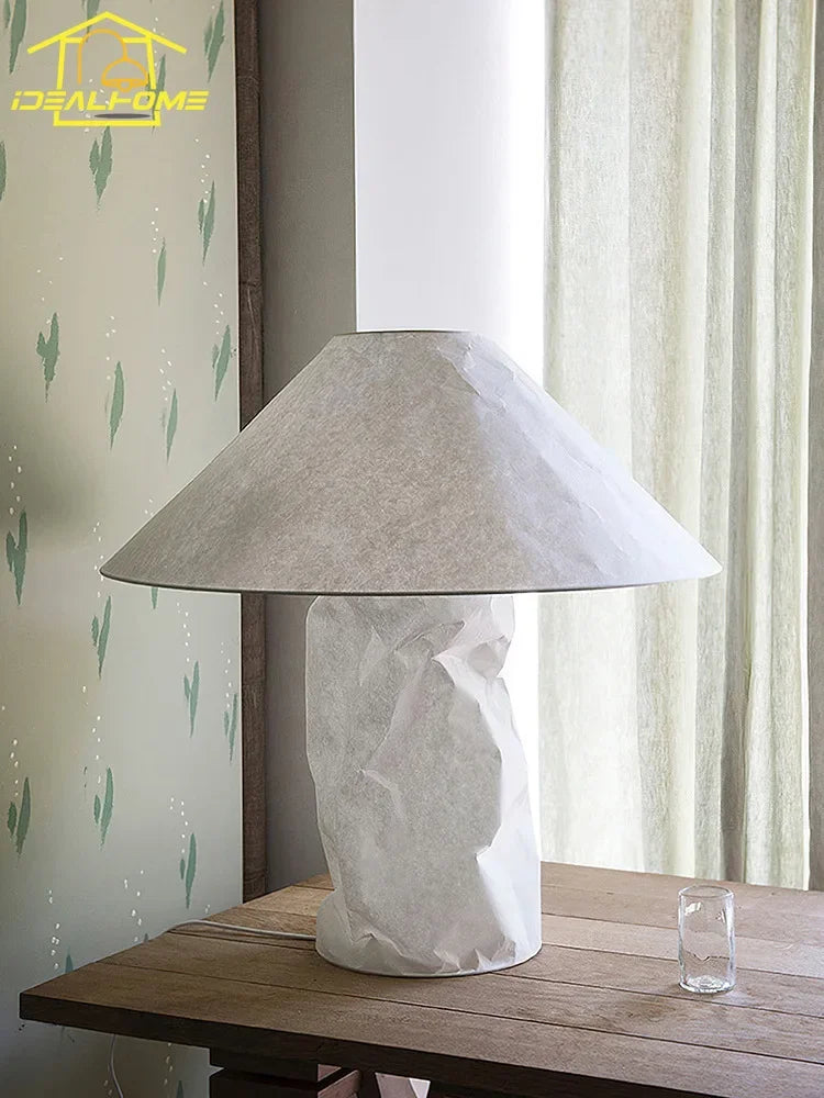 Afralia™ Minimalist LED Tyvek Floor Lamp for Bedroom & Living Room