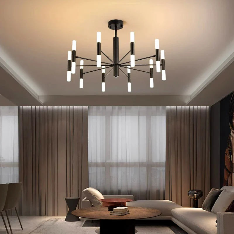 Afralia™ Modern LED Pendant Chandelier for Dining Room Ceiling Lighting