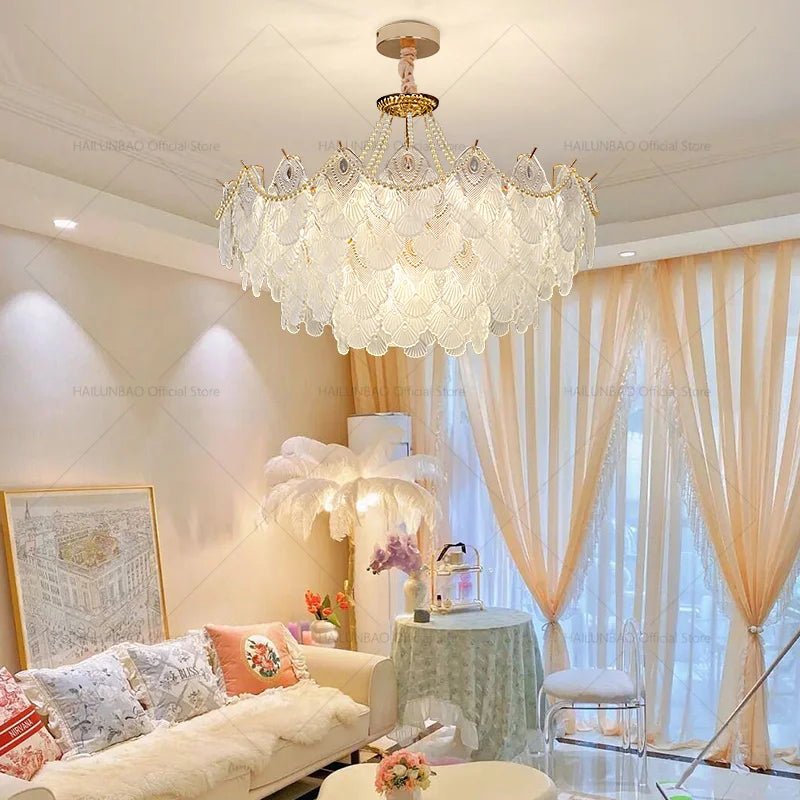 Afralia™ Crystal Chandelier: Luxury Living Room Lighting for Elegant Home Decor