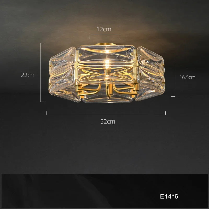 Afralia™ Gold Crystal Chandelier with LED Modern Lampshade for Dining Room Home Decor