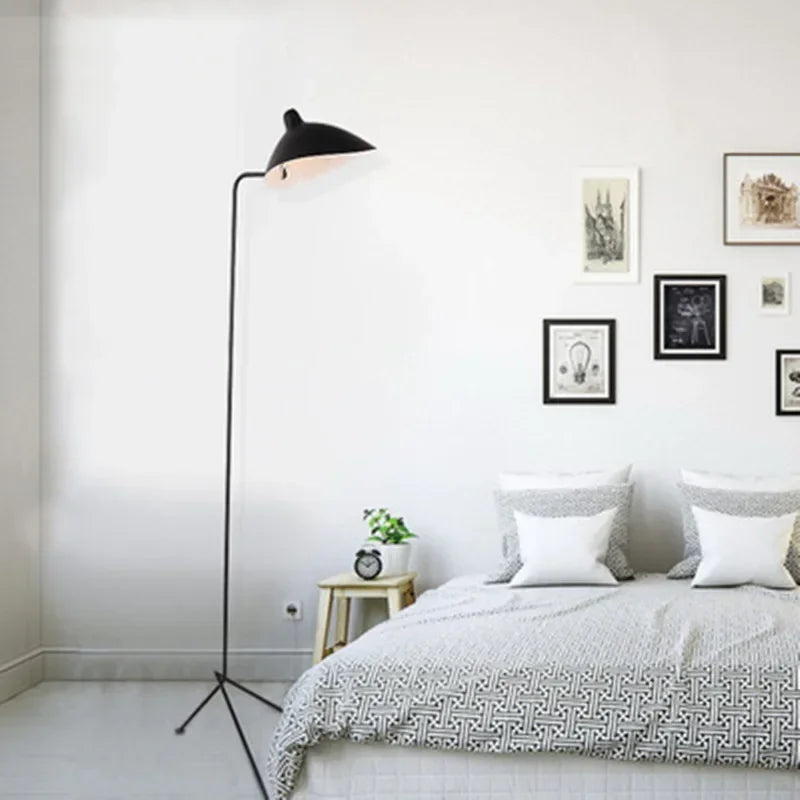 Afralia™ Adjustable Spider Arm Tripod Floor Lamp for Industrial Nordic Decor