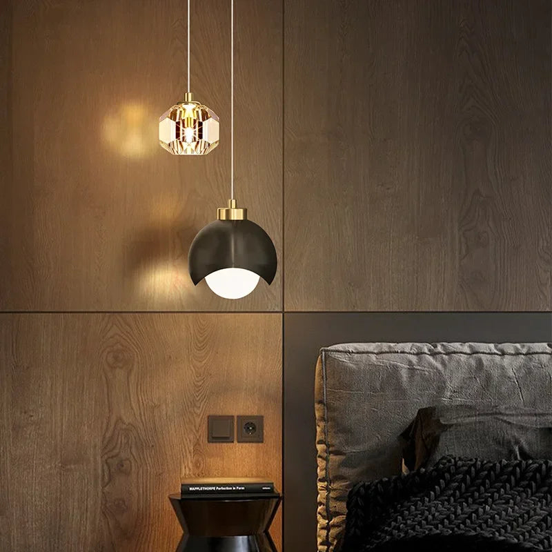 Afralia™ LED Pendant Lights: Luxury Bedroom & Living Room Decor Lamp