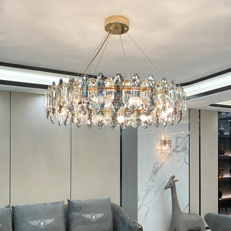 Afralia™ Crystal Chandelier: Luxury Nordic Post-modern Design for Living Room, Bedroom, Dining Room