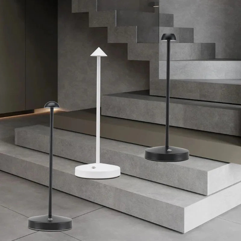 Afralia™ Touch LED Table Lamp for Home, Hotel, Bar, Coffee Shop