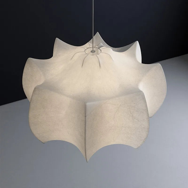 Afralia™ Viscontea Silk Pendant Light for Kitchen Island Living Room Dining Table