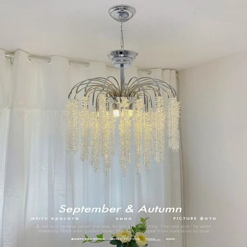 Afralia™ Luxury Crystal Chandelier for Staircase in Duplex Villa with LED Branch Lighting
