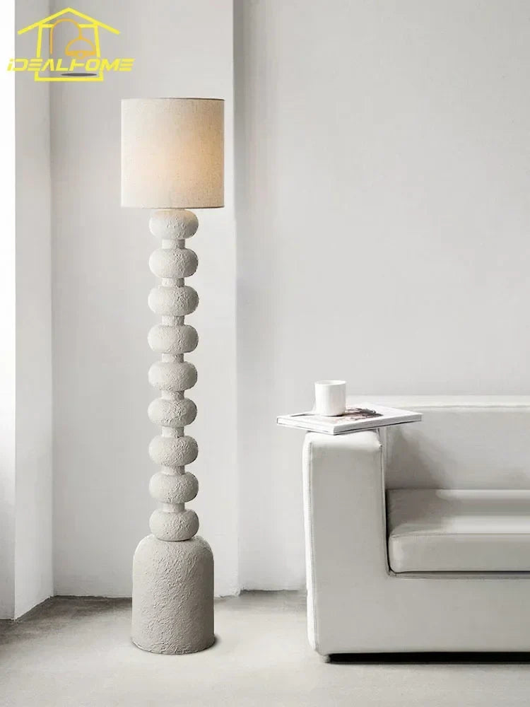 Afralia™ Minimalist Resin Floor Lamp LED E27 for Living Room Bedroom Hotel Club