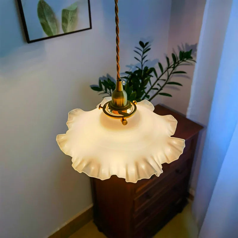 Afralia™ Copper Classical Hanging Light Fixture for Indoor Bedroom Kitchen Restaurant Bar