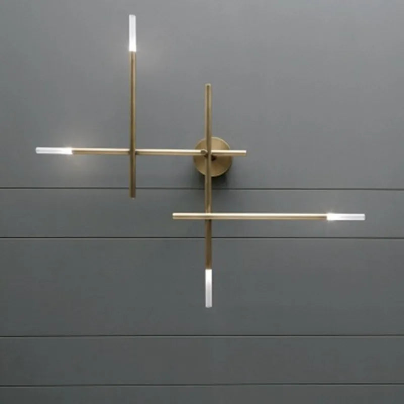 Afralia™ Line Sconce Wall Lamp LED Minimalist Bedroom Decor