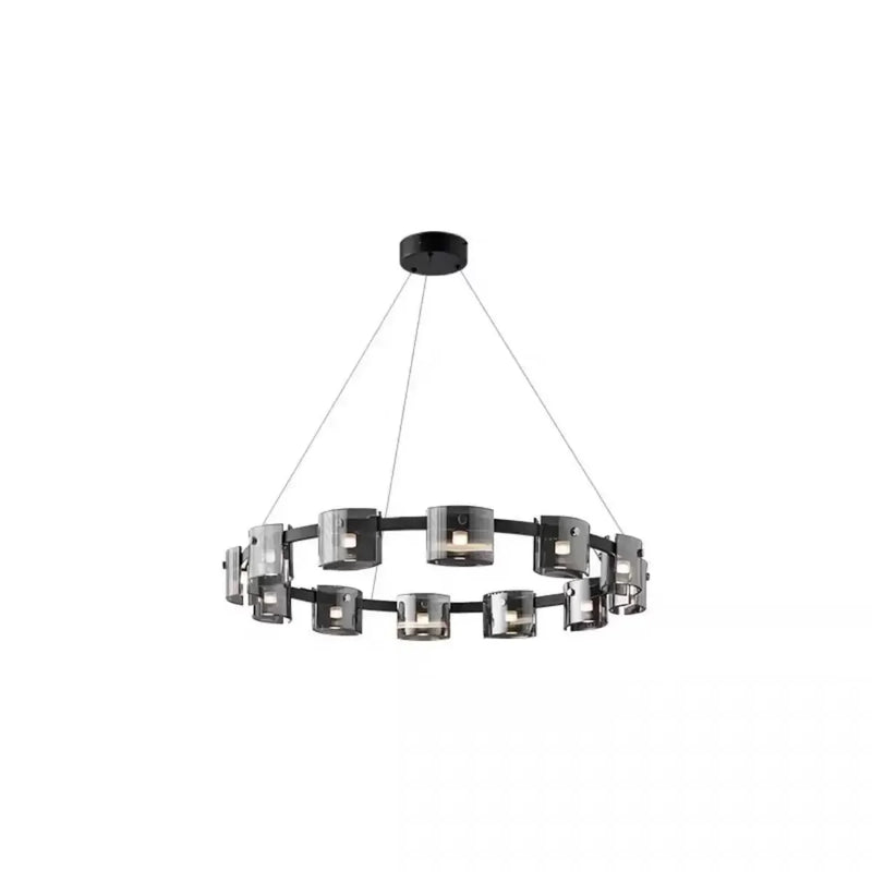 Afralia™ LED Straight Line Ceiling Chandelier Modern Pendent Light for Living Dining Room