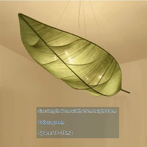 Afralia™ Retro Paper Fabric LED Pendant Light for Bedroom Teahouse Beauty Salon