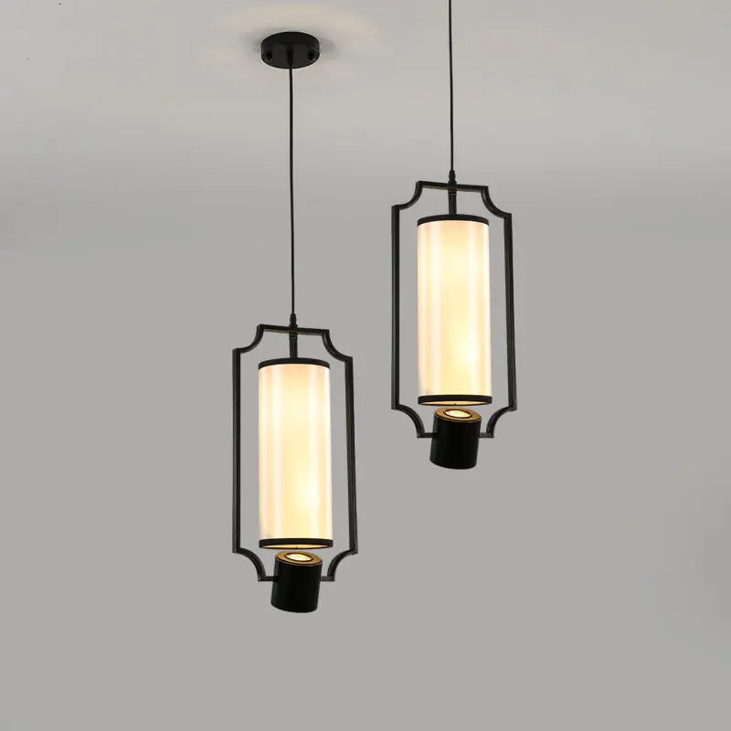 Afralia™ Chinoiserie Retro Chandelier: Study Bedroom Dining Room Industrial Lighting
