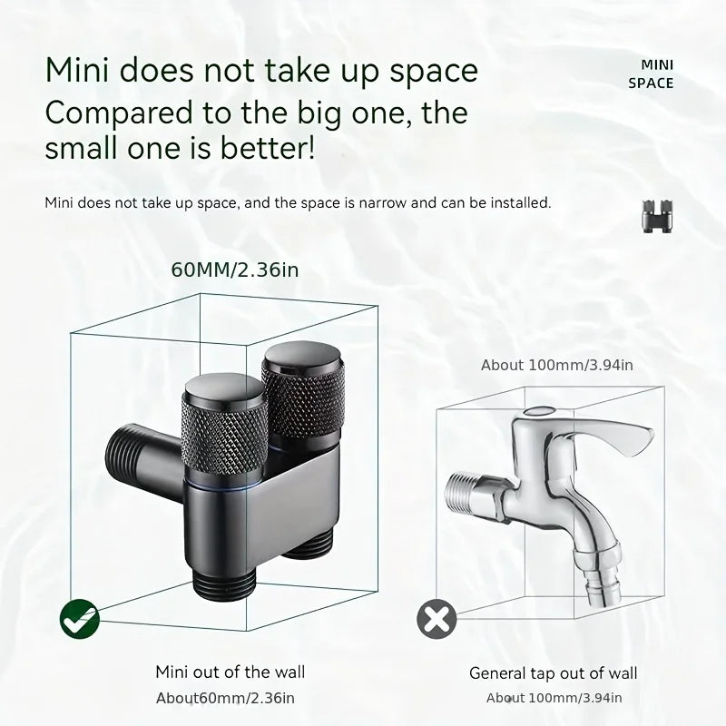 Afralia™ Portable Bidet Toilet Shower Head for Smart Bathroom & Kitchen Storage