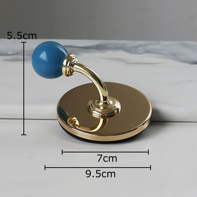 Afralia™ Colorful Wall Hooks Storage Organizer for Hats and Clothes