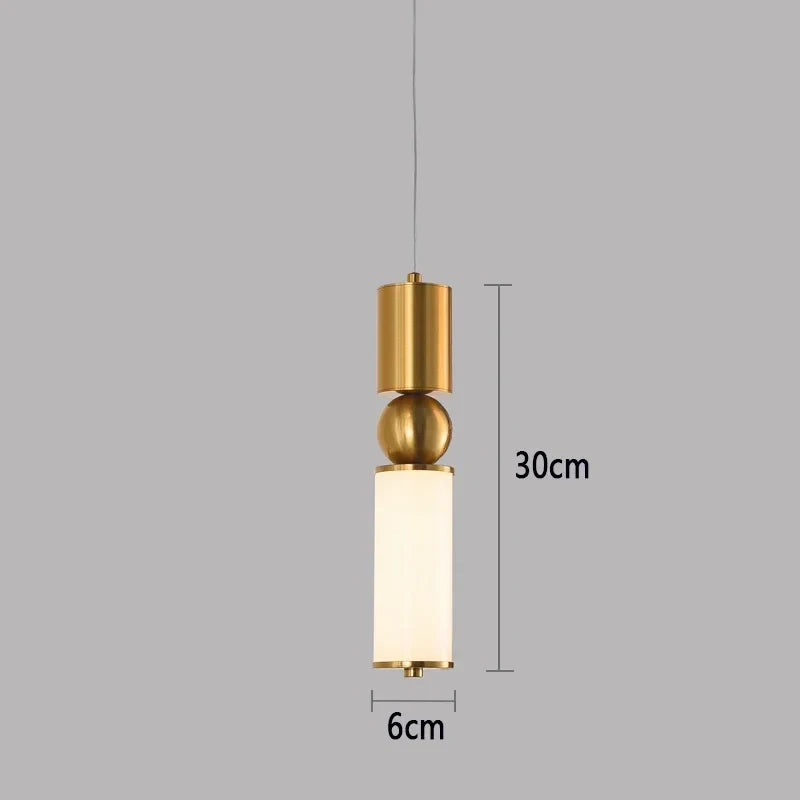 Afralia™ Nordic LED Pendant Lights for Home Living Room Kitchen Decoration