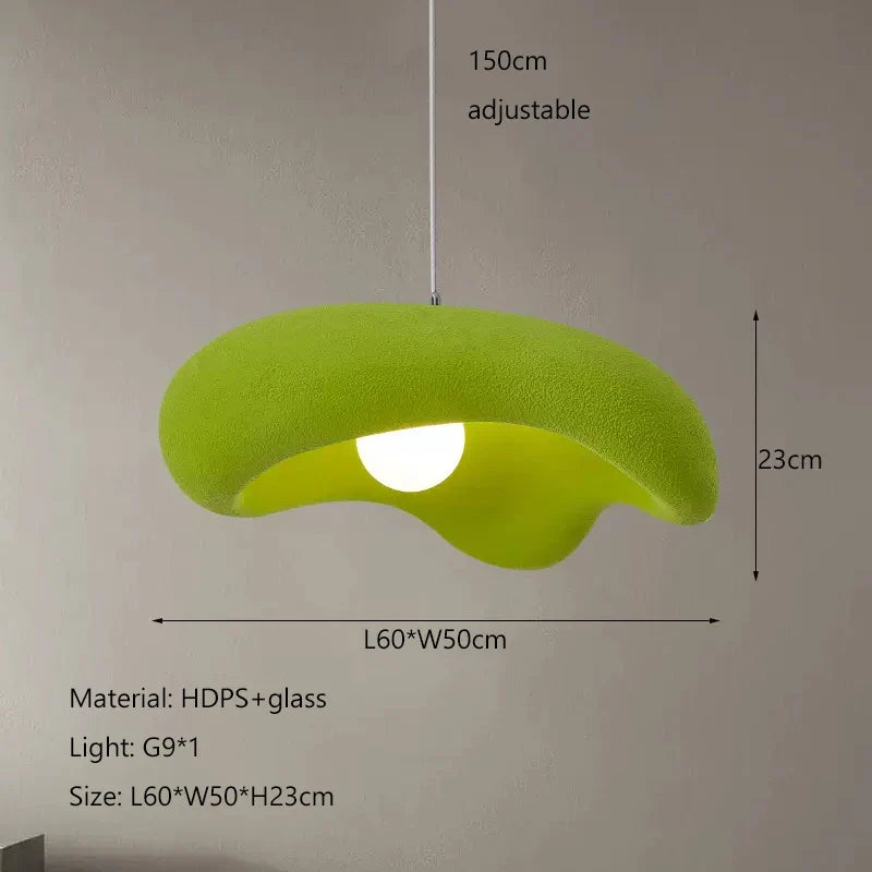 Afralia™ Nordic Wabi Sabi LED Pendant Chandelier for Dining Room and Bar