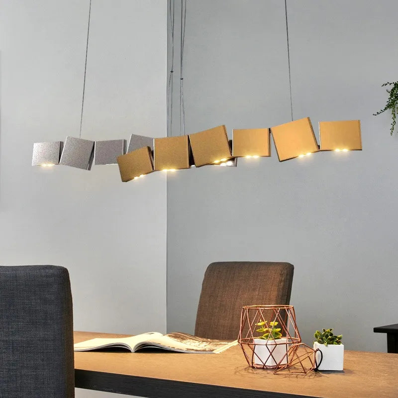 Afralia™ Luxury Ceiling Chandelier Lighting Modern Suspension Lampara Led Dining Room