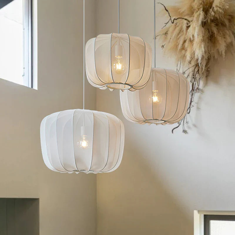 Afralia™ Nordic Minimalist Wabi Sabi Chandelier - LED Pendant Lamp for Home & Restaurant