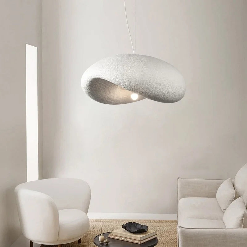 Afralia™ Wabi Sabi LED Pendant Light - Modern Nordic Loft Hanging Lamp