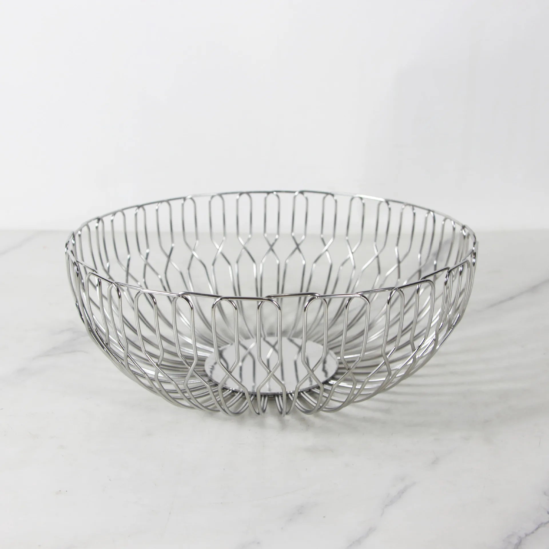 Afralia™ Steel Fruit Basket Tray: Stylish Kitchen Organizer & Home Decoration