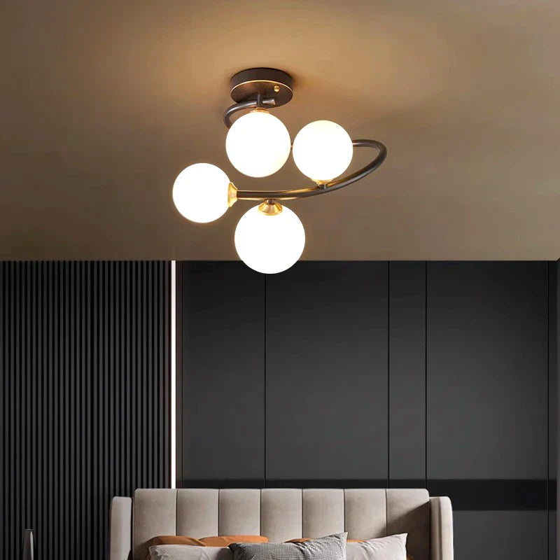 Afralia™ Modern Chandeliers Indoor Pendant Lights LED Ceiling Lamp for Dining Living Room