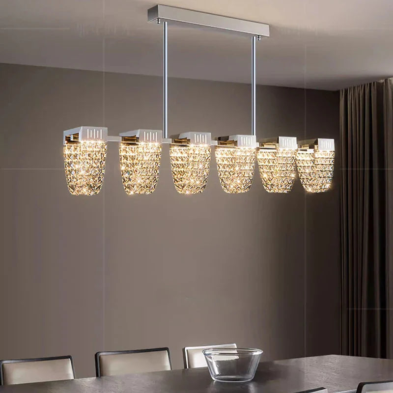 Afralia™ Modern LED Pendant Chandeliers for Living & Dining Room Lighting