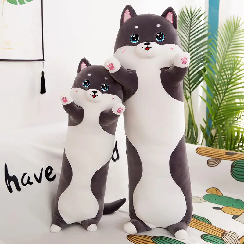 Afralia™ Long Pillow: Soft, Comfortable, Cute Plush Toy for Kids, Girlfriend, Schoolmate - Ideal Gift