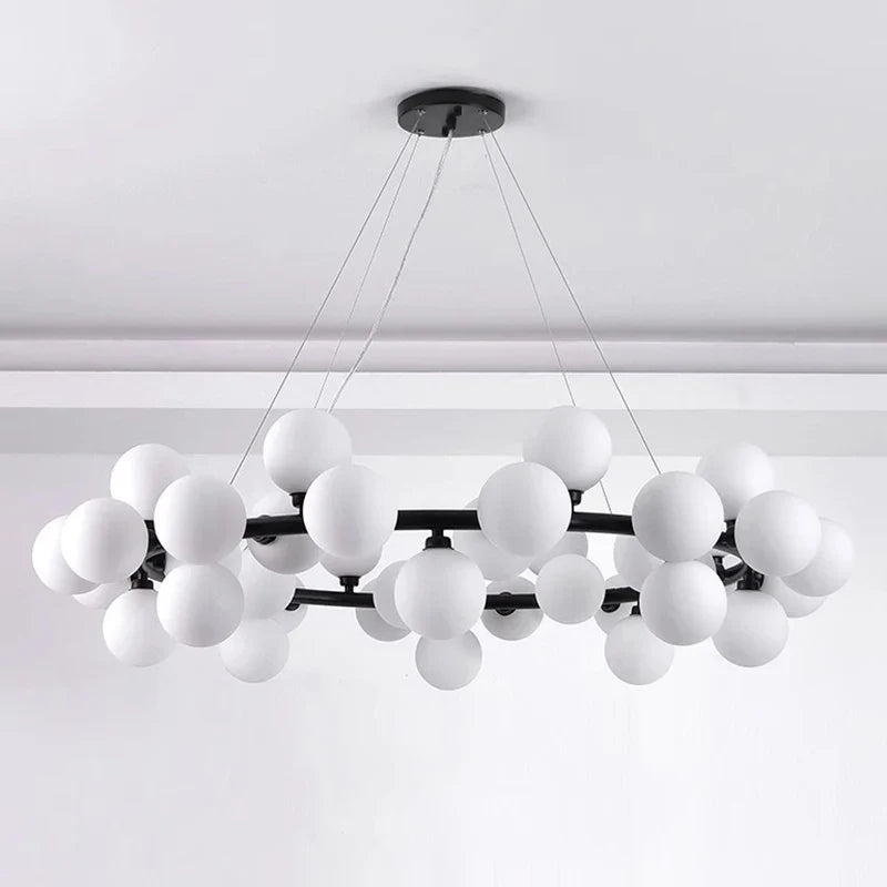 Afralia™ Modern LED Pendant Light Chandeliers for Living Room Dining Room Home Decor
